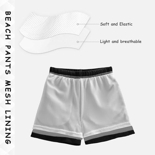 Green Boys' Swim Trunks Quick Dry Beach Board Shorts for Kids 208034