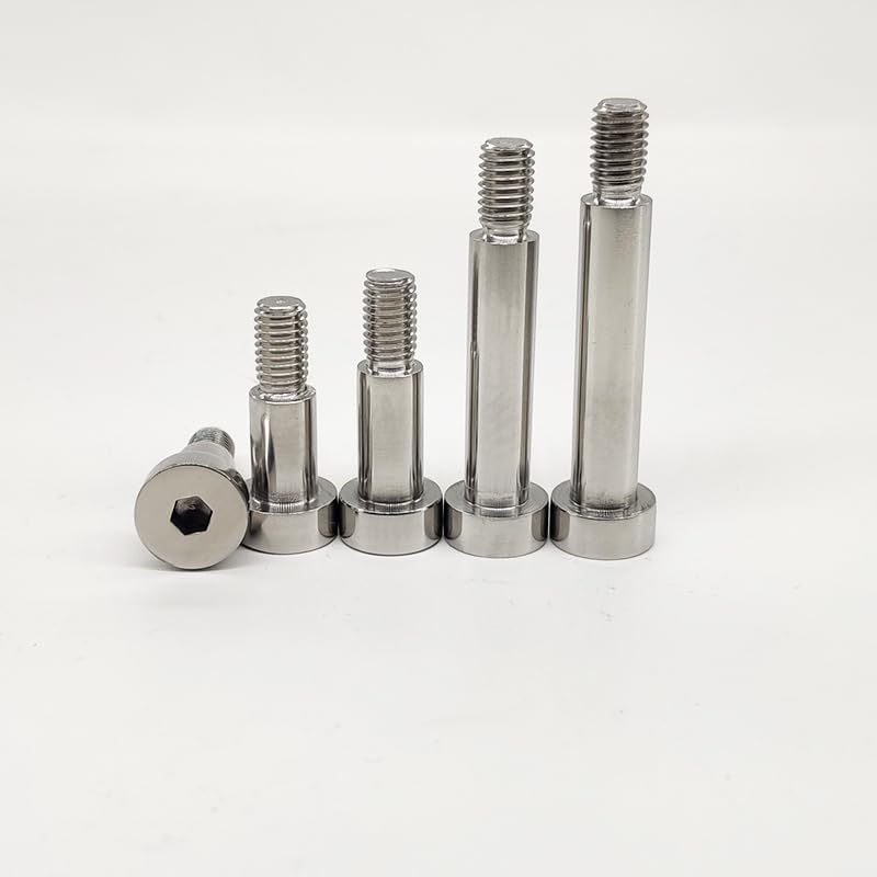 1pcs M12 stainless steel Allen shoulder screws shaft scapular plug screw equal height limit bolt bar diameter 16mm 20mm-80mm L (Length: M12xD16mmx25mm)