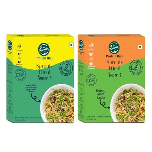 How Sprouts Enhance Your Health for Better life for You 6 The naturik co ready to eat sprouts mix with spices - 120g (combo, pack of 2), 3x protein and high in fiber, super 3 and super 7 mixed sprouts, great for breakfast and salads | as seen on shark tank