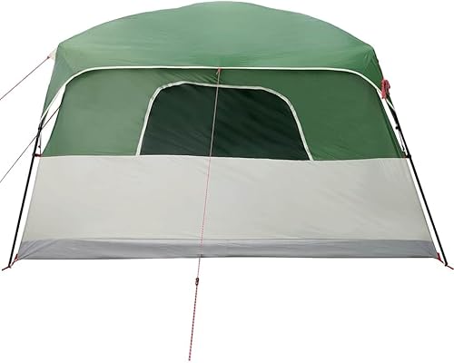 Miniatura 7 de YAFF Cabina de tienda familiar para 10 personas verde impermeable, artículos deportivos, recreación al aire libre, camping y senderismo, tiendas de