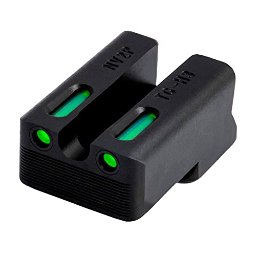 Image of Truglo TFX PRO Handgun Sight, Glowing Shock Proof Tritium and Fiber Optic Night Sight for Handguns, Compact, Durable, and Snag Free Sight