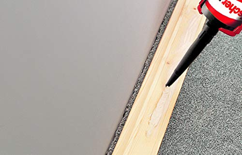 fischer Cartridpistool, KP M2 Plus, robuust uitknijppistool voor siliconen cartridges, voor efficiënt persen, ook voor massa's met hoge viscositeit, rood - Afbeelding 4