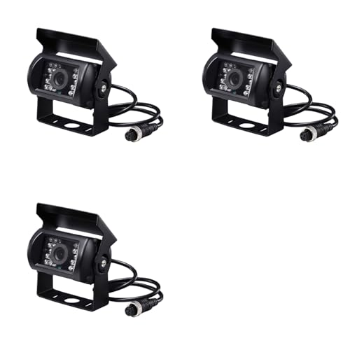 Moniteur de vue de voiture anti angle mort avec caméra de recul CCD