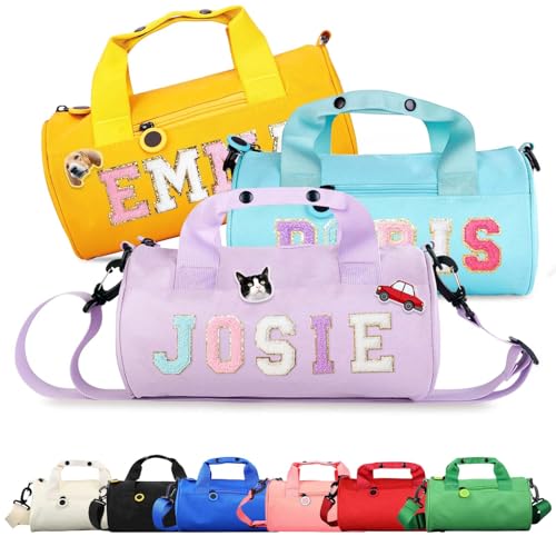 LOFART Custom Dance Bag for Girls Personalized Toddler Dance Bag with Name Custom Ballet Duffel Bags...