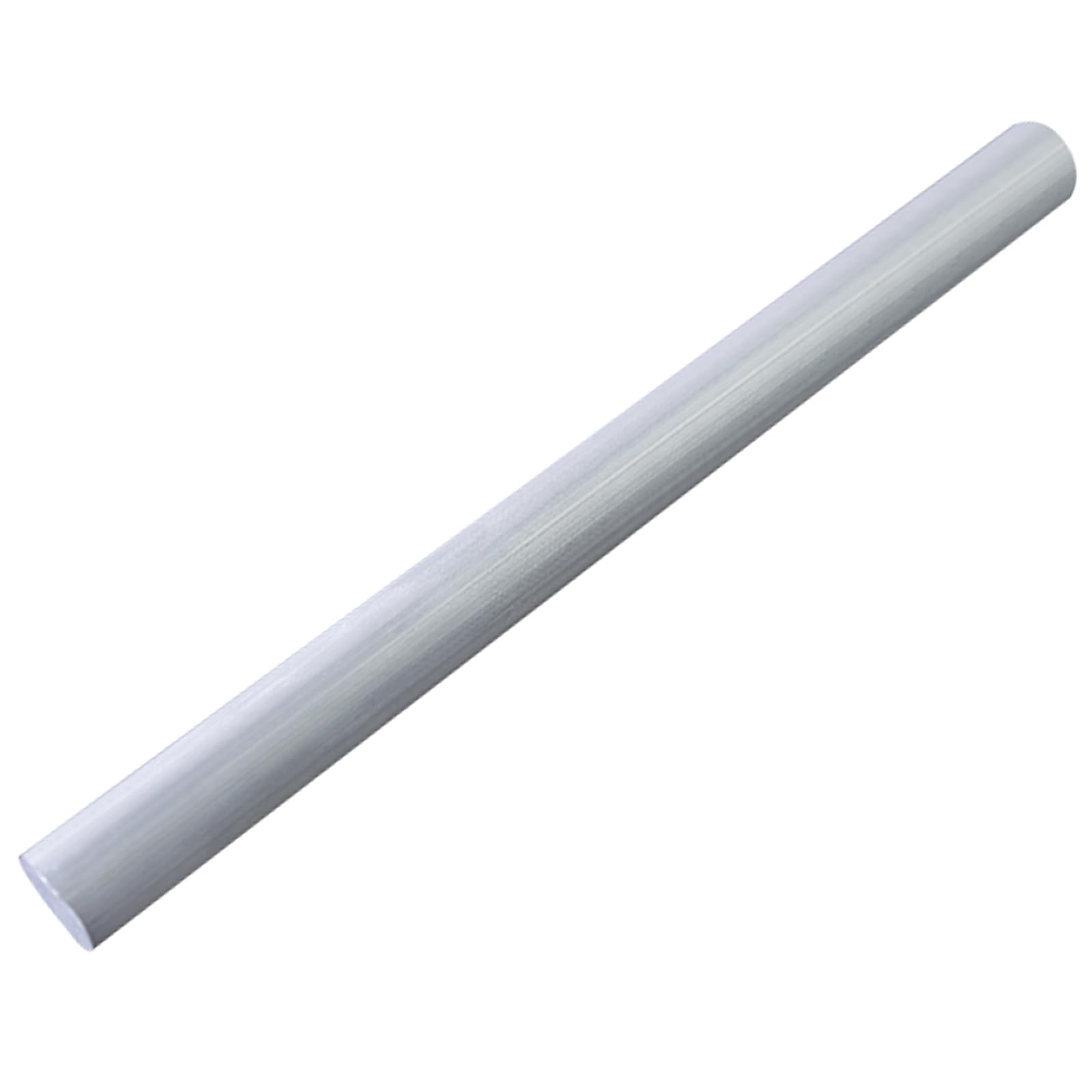 TEN-HIGH 1 barra rotonda in alluminio, 6061 T6, in metallo solido, anodizzato, alta conduttività, buona durezza e alta resistenza, diametro 50 mm, lunghezza 500 mm