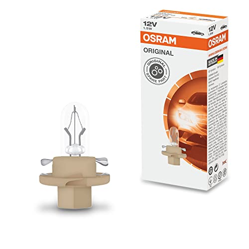 Osram 2452MFX6 ORIGINAL Leiterplatteneinbau Sockel BX8.4d, 12V, 1, 5W, 1 Lampe – Ansicht 1