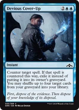 Magic: The Gathering - Devious Cover-Up - Guilds of Ravnica - Common