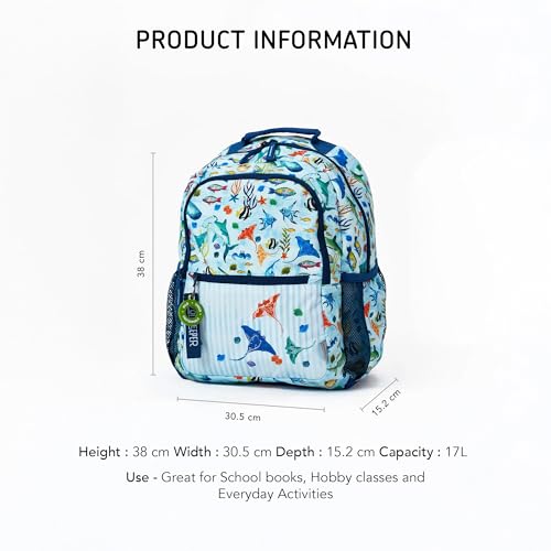 Image of ZOOKEEPER School Bag for Boys & Girls Kids School Bags for 5-7 Years