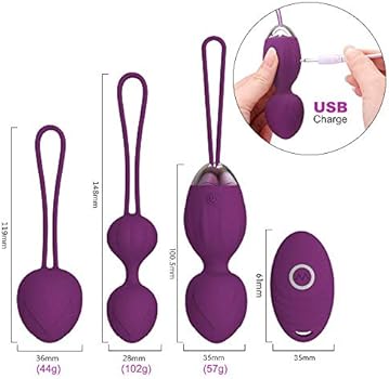 Juego de 3 bolas sexuales para entrenamiento del suelo ...