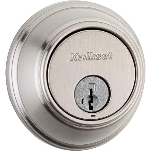 Kwikset 98160-002 Traditional Key Control Deadbolt, Satin Nickel #TOP7