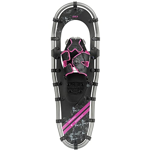 Louis Garneau, Women's Massif Snowshoes, Black/Pink,