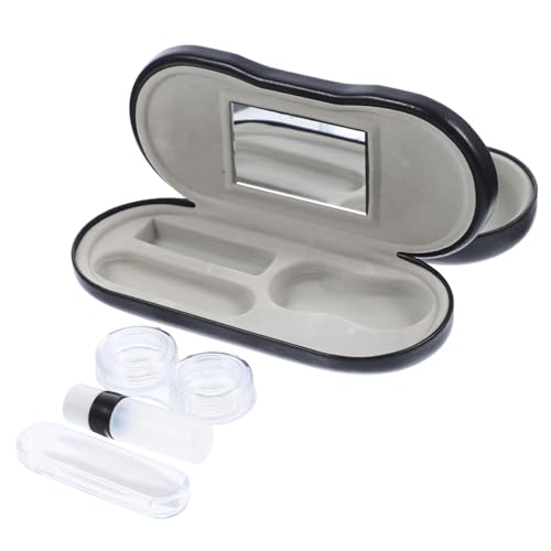 Étui à lunettes de voyage double couche pour l'organisation nomade