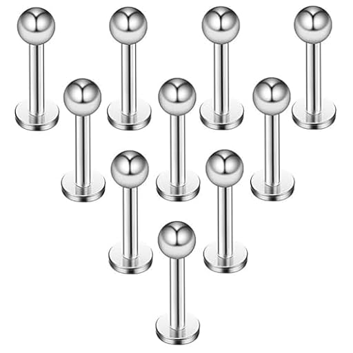 Briana Williams 10pcs 1.2mm 316L Acero Inoxidable Labret Labio Piercing Tragus Helix cartílago Pendiente Barbell Stud, 6-8 mm Longitud de la Barra | Ya disponible en tu tienda friki favorita! En mundofriki.es! Briana Williams 10pcs 1.2mm 316L Acero Inoxidable Labret Labio Piercing Tragus Helix cartílago Pendiente Barbell Stud, 6-8 mm Longitud de la Barra | Ya disponible en tu tienda friki favorita! En mundofriki.es!