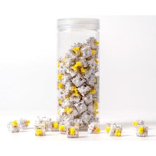 Keychron K Pro Banana Tactile Switches – 110 Pcs Pre-Lubed...