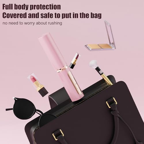 Cepillo alisador para mujer sin daño al cabello, alisador de cabello inalámbrico con calentamiento rápido, rizador recargable con temperatura ajustable. miniatura 5