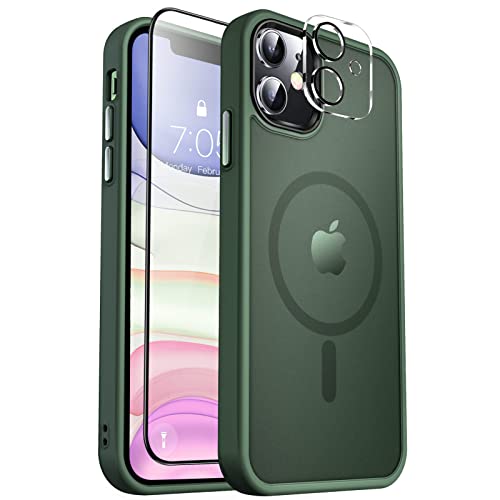 Image of MOCCA Magnetic Shockproof for iPhone 11 Case,Midnight Green