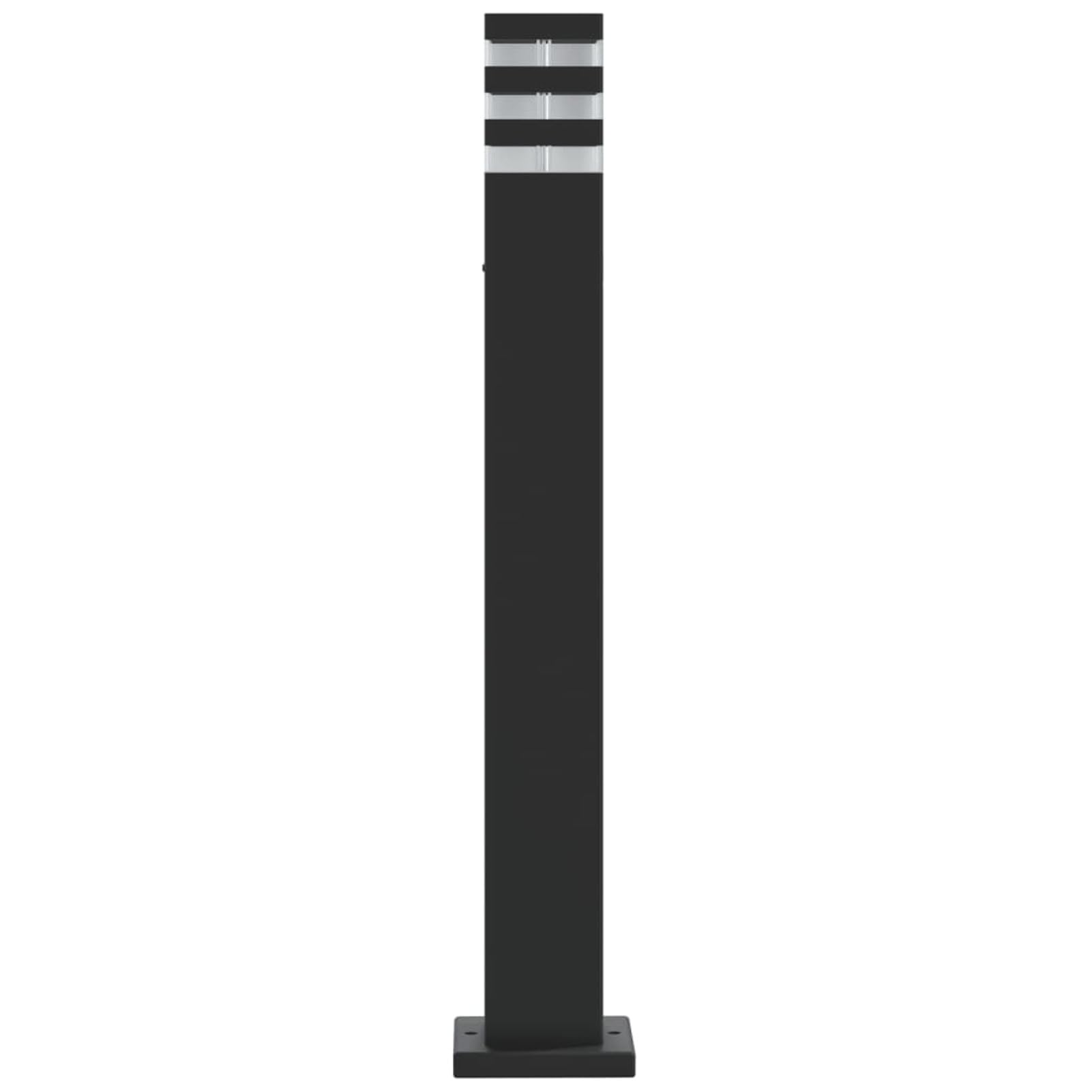 LAPOOH Lampada da Terra per Esterni Nera 80 cm in Alluminio,Lampade da Terra,Lampada da Terra Moderna,Lampade da Terra per Soggiorno-4006395
