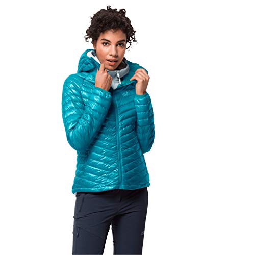 Jack Wolfskin Damen Atmosphere dunjakke Daunenjacke, dark cyan, XXL EU