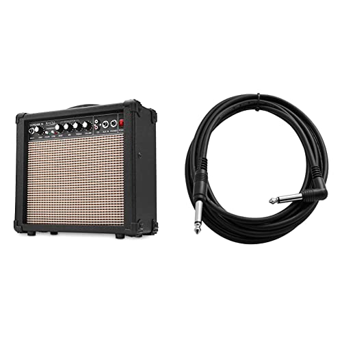 Ampli de guitare Rocktile Scream-15 combo 15w et câble jack 3m Tiger GAC42