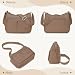 Imagen de JUYANO Bolso Mujer Grande Bolsos Bandolera Mujer Tela Oxford Impermeable Malas Senhora con Múltiples Bolsillos