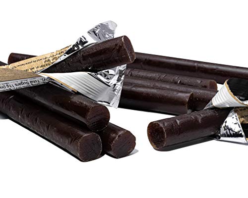 Soft Eating Black Licorice Logs (25-Pack) - Rj's Licorice 1.4Oz Logs - Non-Gmo, No Hfcs, Vegan-Friendly & Kosher #TOP2