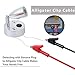 Neoteck Banana Plug to Alligator Clip Test Lead, 15A 1000V Heavy Duty Crocodile Clip Lab Test Cable with Banana Plug for Multimeter- 39 inch (1m)