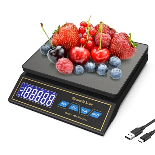 Báscula de Cocina Digital, Báscula Precision Con Función De Tara ...