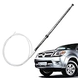 Anina Power Antenna Mast for 1996-2005 Toyota 4 Runner Hilux Prado Stainless Steel Mast for 86337 35111 A, 86337-35111-A, 86337-35111A, 8633735111A
