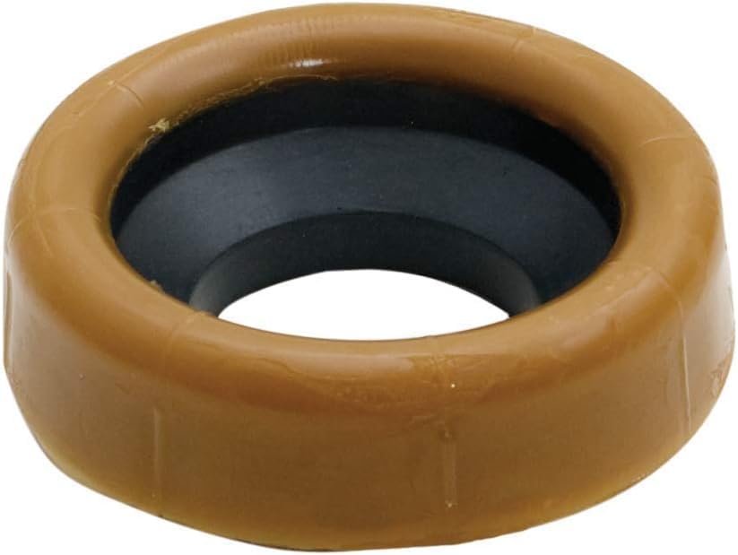 Image of Eastman 40145 Jumbo Wax Ring with Flange, 3 inch or 4 inch, Yellow (Pack of 6)