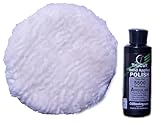Creating The Difference TruCut Hand Applied Bowling Ball Polish Starter Kit with Polishing Pad | Powered by Turtle Wax | USBC Approved | 6200 Finish Grit | Cleans and Polishes