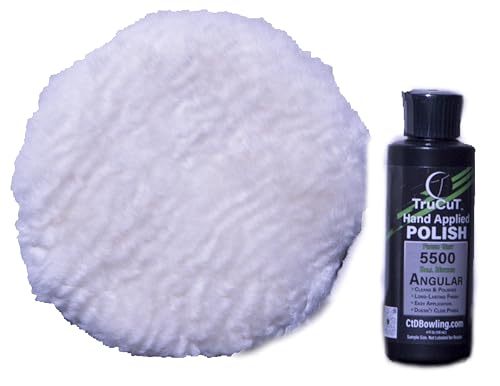 Creating the Difference TruCut Hand Applied Polish Plus Bowling Ball Polish | Powered by Turtle Wax | 5500 Finish Grit | Angular Ball Motion Cleans & Polishes (4 oz Starter Kit)