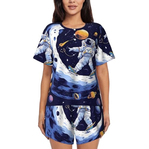 Women Girls Cotton Pajamas, Shirt and Pants