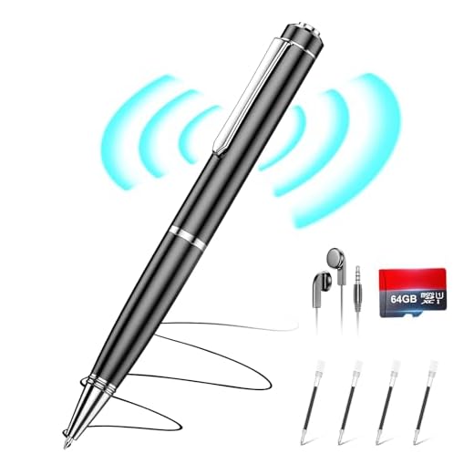 ZIPCIDE 64GB Voice Activated Recorder