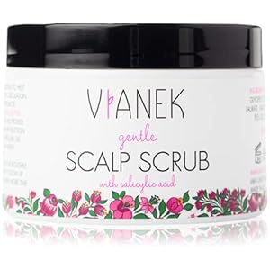 VIANEK beruhigendes Kopfhaut Peeling. Scalp scrub für alle Hauttypen. Vegan Naturkosmetik Größe 155g.