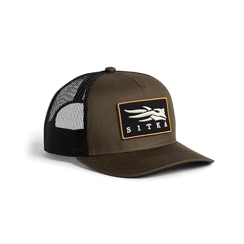 Image of SITKA Icon Patch Hi Pro Trucker Hat - Adjustable Outdoor Snap Back Hunting Fishing Hat for Men