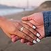AONED Wedding rings Engagement ring For Women Fake Engagement Wedding Rings Set Womens Women's Wedding Band 2CT Carat Cubic Ziornia Ring CZ Cheap Oval Promise Rings For Her, Size 7