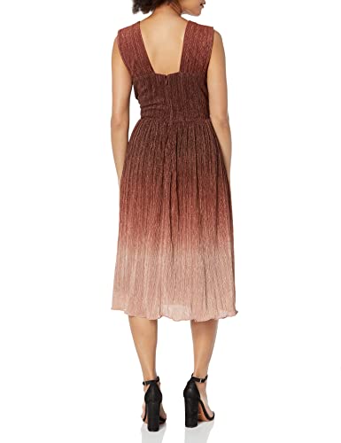 Dress the Population Women's Ellery Fit and Flare Midi Dress4