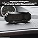Auto Thermometer Voltmeter Uhr, 2 in 1 Auto Fahrzeug Innenraum Mini elektronische Uhr LED Digitaluhr Thermometer Voltmeter