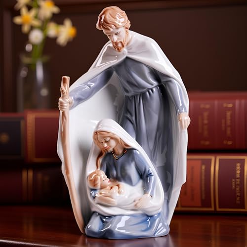 Figuritas de Porcelana MTME La Sagrada Familia Decoración miniatura 2