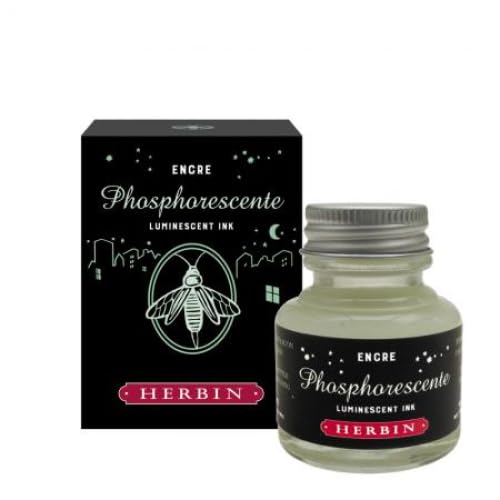 Lot de 4 Encre phosphorescente, en flacon de 30ml