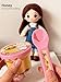 Pudding Feeding Toys for Dolls (1-Piece),Pretend Play Food 3 4 5 6 7 8 Year Old Girl Gifts Toys,Perfect for Doll Role Play for 3 4 5 6 Year Old Girls
