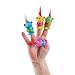 Crazy Hair Finger Puppet - Toys - 12 Pieces