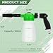 Elechomes Car Wash Foam Gun, Car Wash Soap Sprayer with Car Washing Mitts Quick Connect to Most Garden Hose (Green)