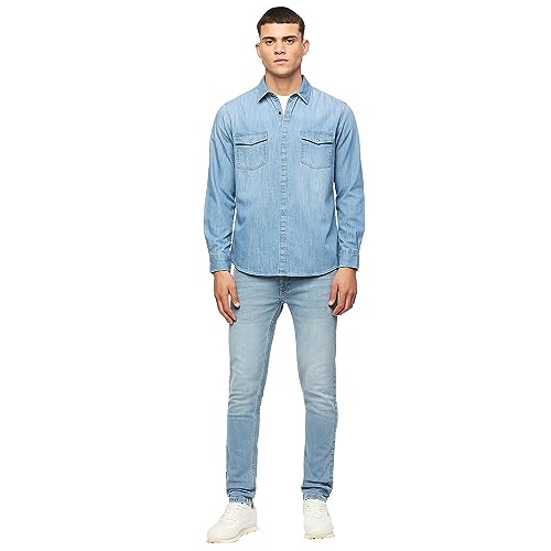 Image of Pepe Jeans Men's Cotton Regular Fit Shirt