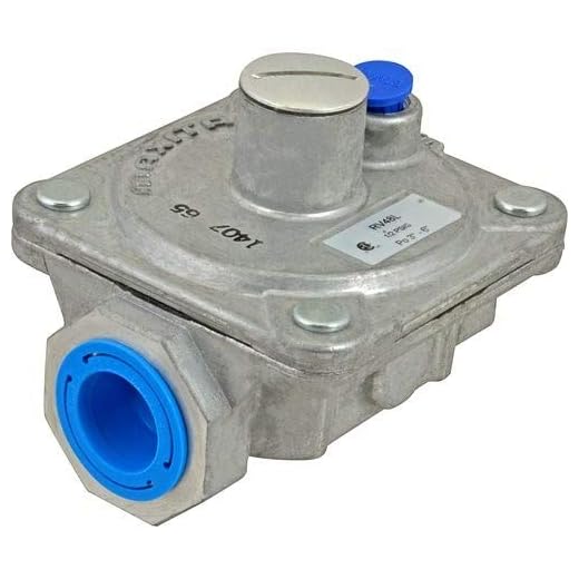 WOLF 1/2" NPT Natural Gas Pressure Regulator 3" to 6" Water Column Range 712371
