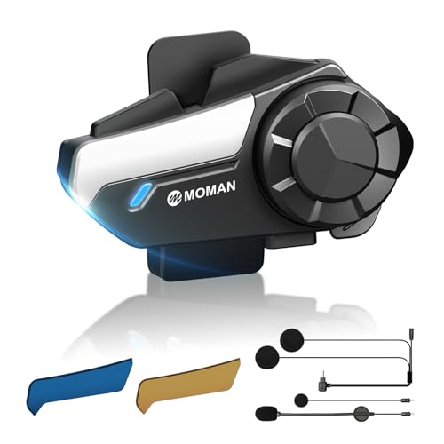 Moman Motorcycle Intercom H2S Helmet Speaker (1 Pack)