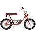 Razor Rambler 16 Electric Retro Mini Bike Ride for Adults Ages 18+, 220 lb Max Weight, Red – 350W Motor, Up to 15.5 Mph, 45-Min Run Time, Twist-Grip Throttle, Spoked Wheels w/ 16” Pneumatic Tires