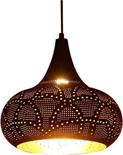 Plafonnier suspendu marocain moderne lustre de style turc léger ciselé