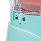 Nostalgia Gefrorene Getränkemaschine und Margarita-Maschine für Zuhause - 3,7 L, Slushy-Maschine mit Edelstahl-Auslauf - Einfach zu reinigen und doppelt isoliert - Aqua