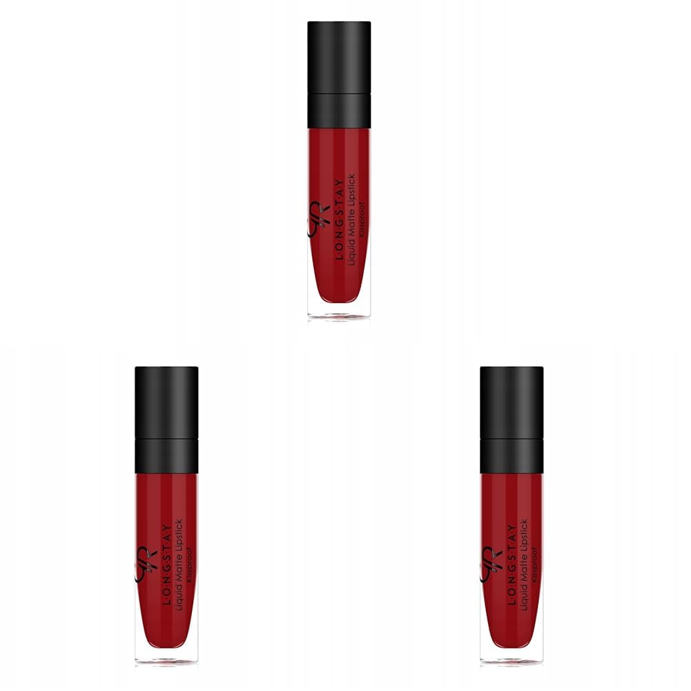 Golden Rose Longstay Liquid Matte Lipstick No:18 (3 paketi)